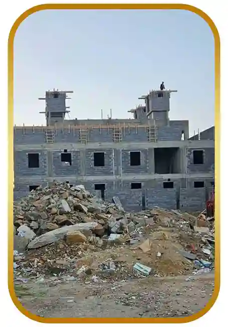 صب الخرسانة